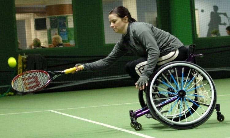 How wheelchair tennis changed and saved one woman's life
