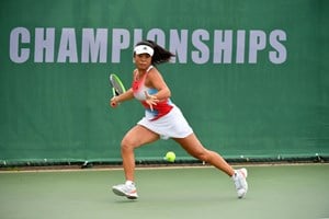 Mingee Xu at the 18U Junior National Championships