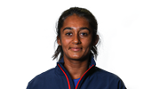 A headshot of British tennis player Naiktha Bains.