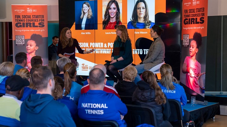 Laura Robson and former world No.5 Daniela Hantuchova break down the barriers for young girls in tennis