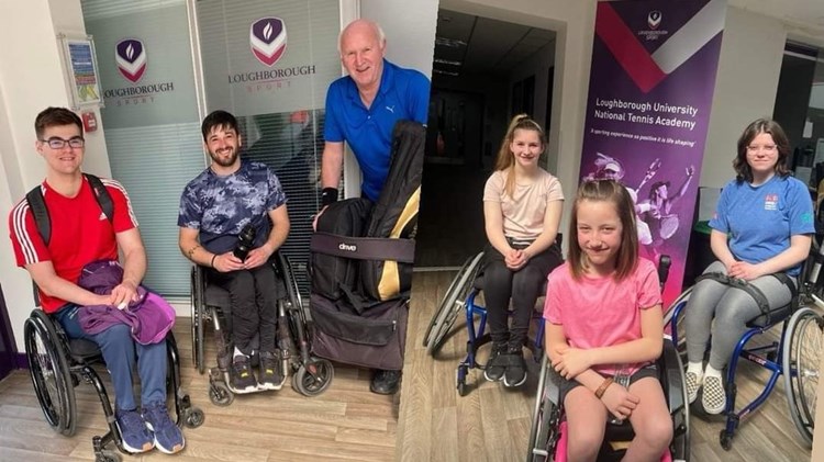 Welsh Wheelchair Tennis Players