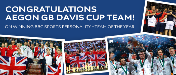 poster for aegon gb davis cup team