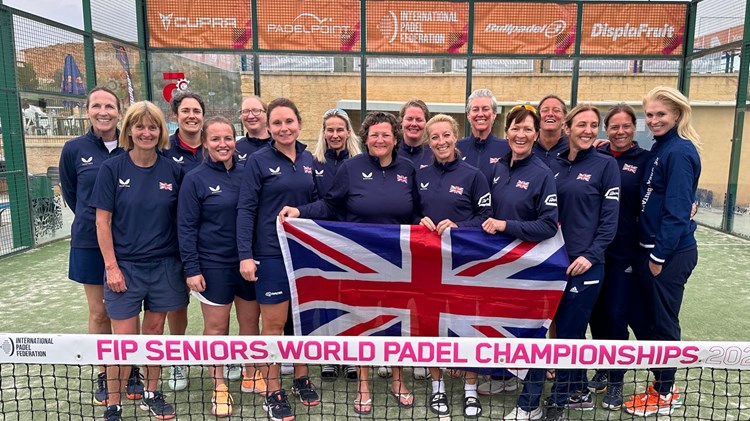 Jo Ward & Dawn Foxhall’s bronze medal match headlines British performances at the 2024 FIP Seniors World Padel Championships