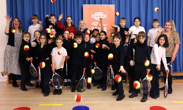 FAGE LTA Youth Schools & Sonay Kartal celebrate 30,000 teachers trained to deliver tennis nationwide