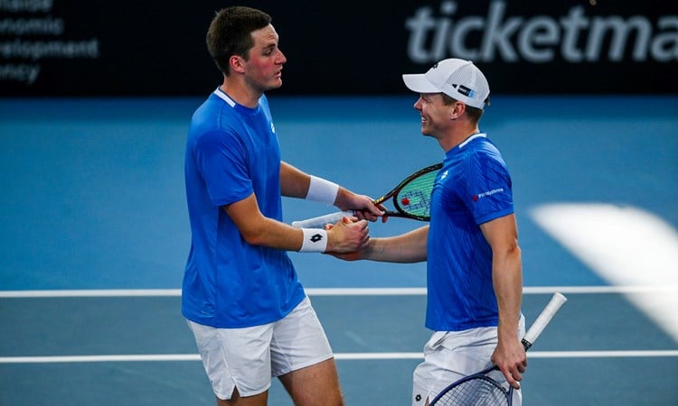 Henry Patten & Harri Heliovaara start 2026 season with Adelaide International title