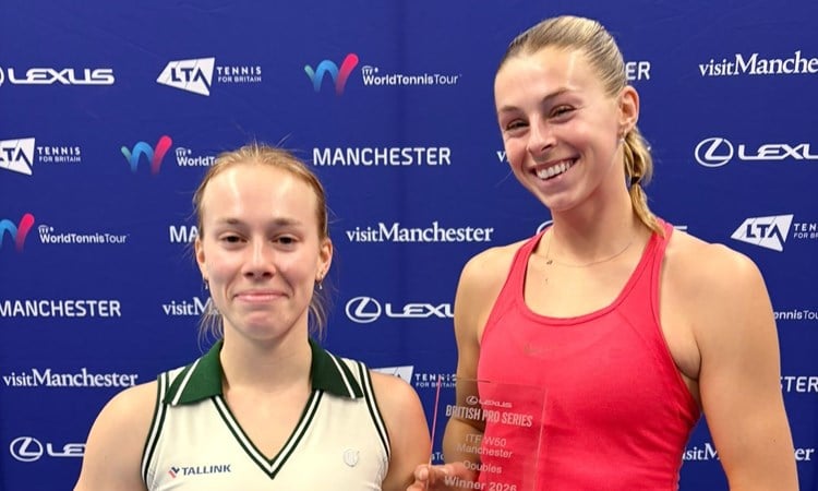 Doubles delight for Dudeney in battle of the Brits at Lexus British Pro Series Manchester
