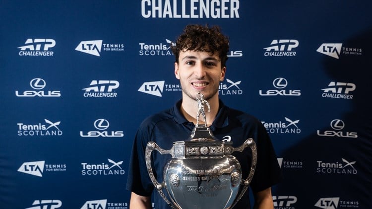 Broom falls just short of consecutive doubles titles as Chidekh goes back-to-back at Lexus Glasgow Challenger