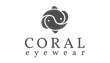 Coral Eyewear logo in black on a white background
