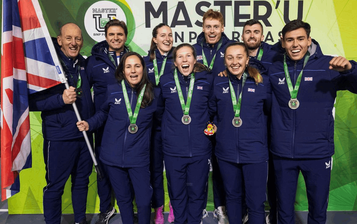 Great Britain win silver at Master'U BNP Paribas