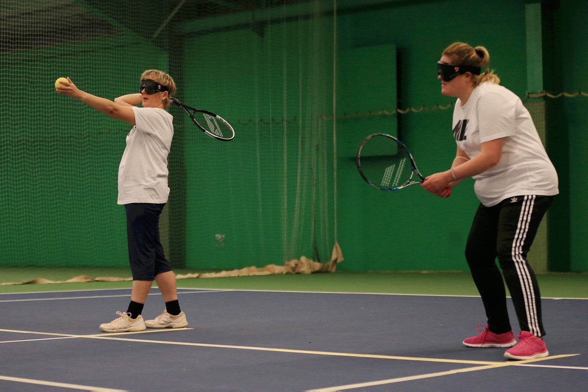 Visually Impaired tennis B1 doubles