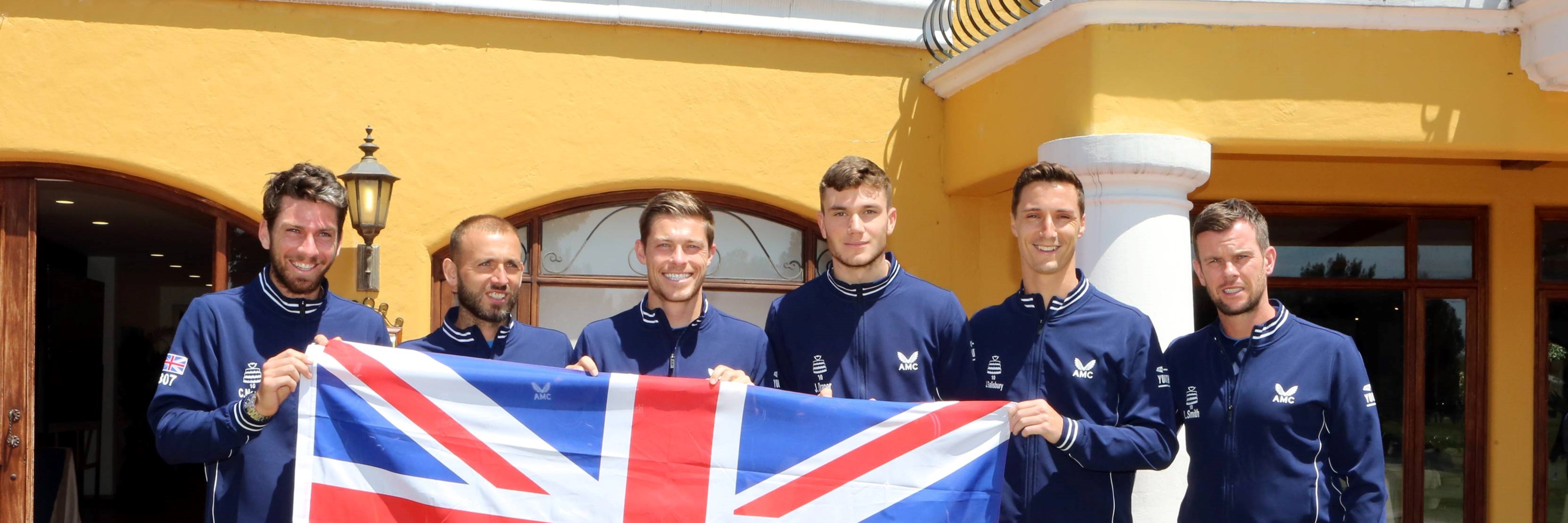The Great Britain team to face Colombia in the 2023 Davis Cup Finals Qualifiers