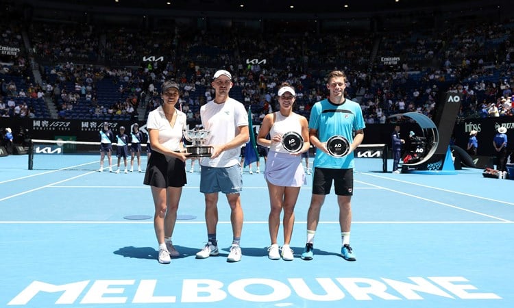 Australian Open 2024: Neal Skupski & Desirae Krawczyk finish runners-up in mixed doubles final