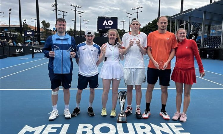 British success at Australian Open inaugural Blind & Low Vision event & fourth Intellectual Disability Tennis Slam