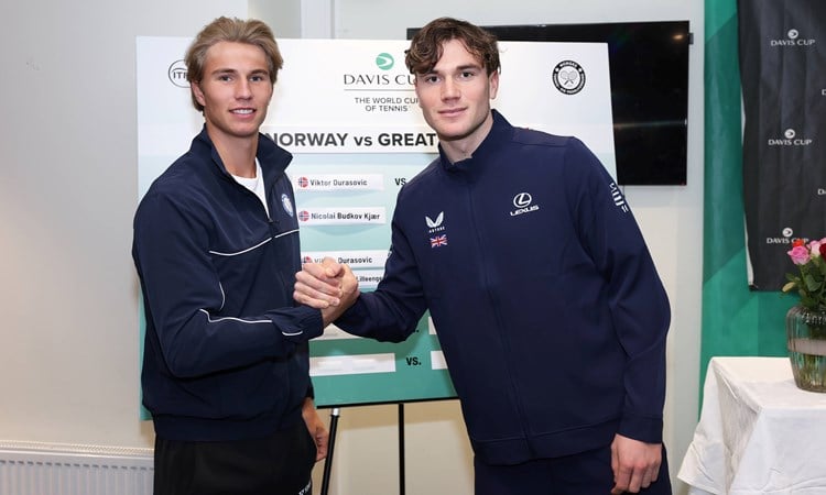 Davis Cup 2026: Inside the draw ceremony for Great Britain vs Norway