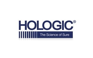 Hologic logo in purple