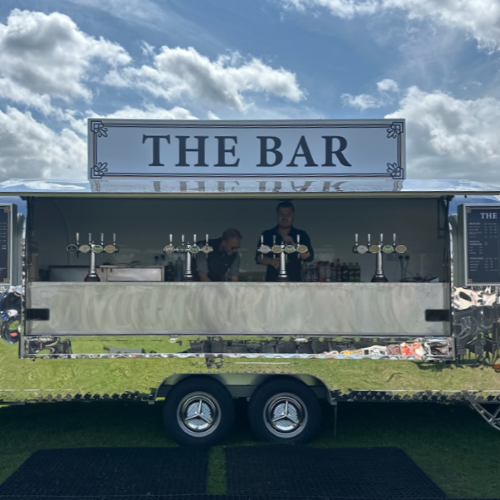 The drinks bar at the Lexus Birmingham Open