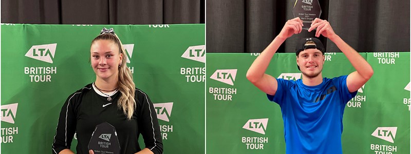 Shaw and Samuel capture British Tour Masters titles