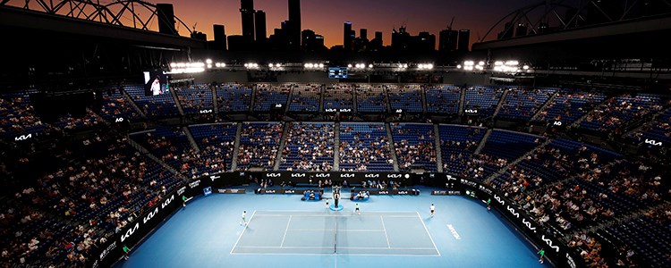 Rod Laver arena court