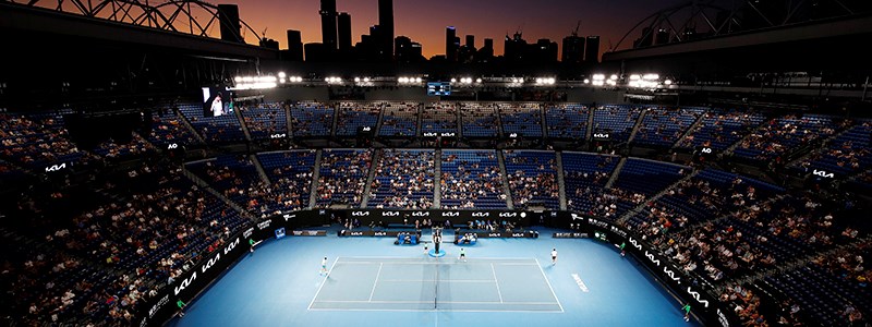 Rod Laver arena court