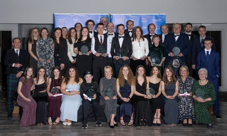 Winners crowned at Tennis Scotland Awards 2026