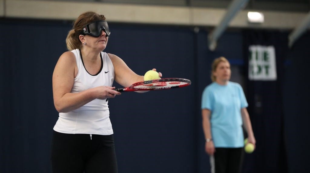 Visually Impaired tennis