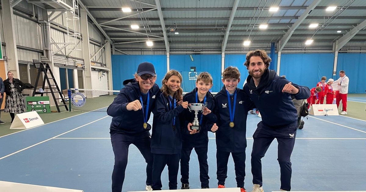 Great Britain’s 12U boys’ team lift prestigious Tennis Europe Winter Cup in Sunderland