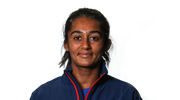 A headshot of British tennis player Naiktha Bains.