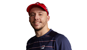 A headshot of British wheelchair tennis player Andy Lapthorne.