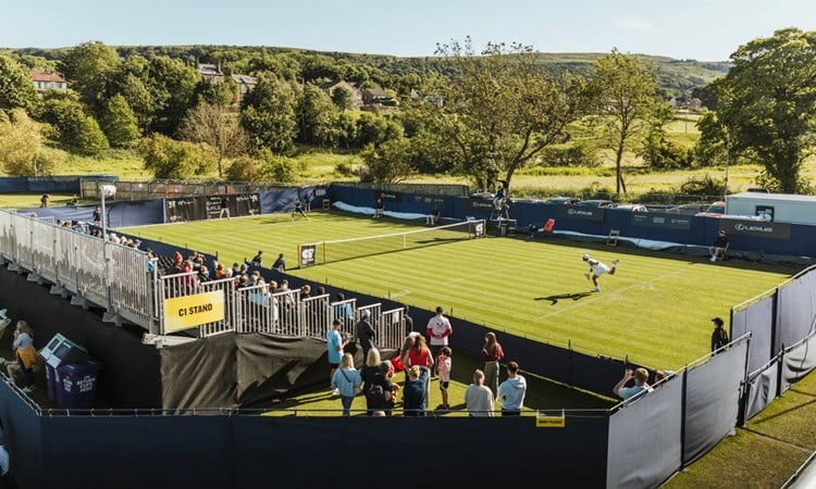 Small court at Lexus Ilkley Open