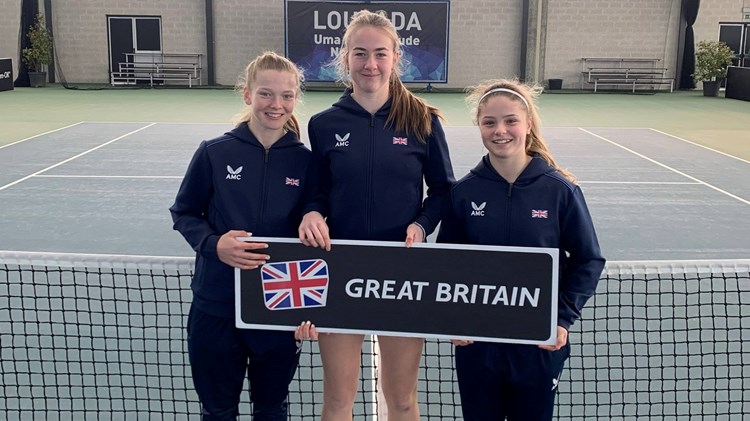The GB 16U team qualifying for the Winter Cup Finals