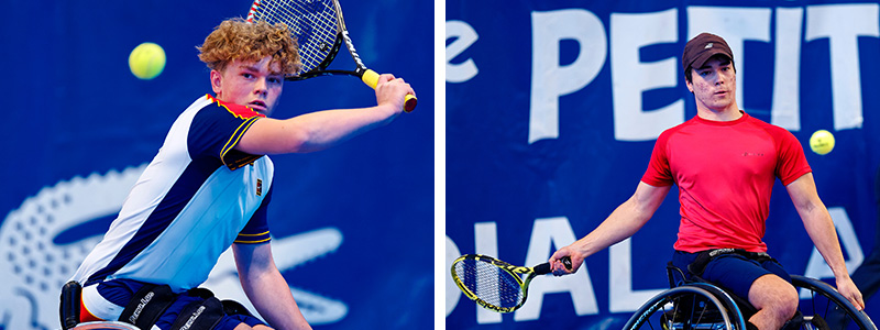 Ben Bartram and Dahnon Ward competing in Bolton