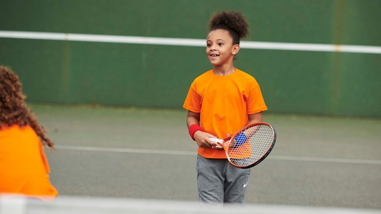 LTA Youth compete player on court