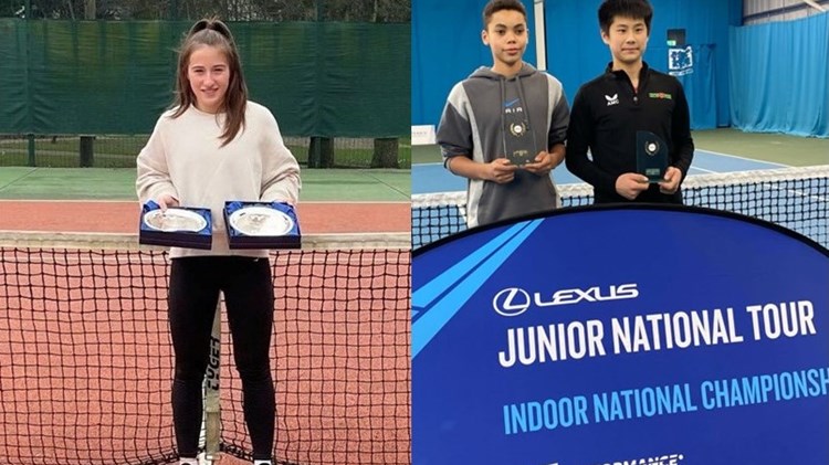 Elizabeth and Rundong enjoy title success