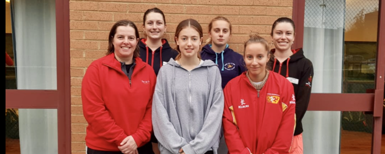 Isle of Man group of ladies competing at the County Cup