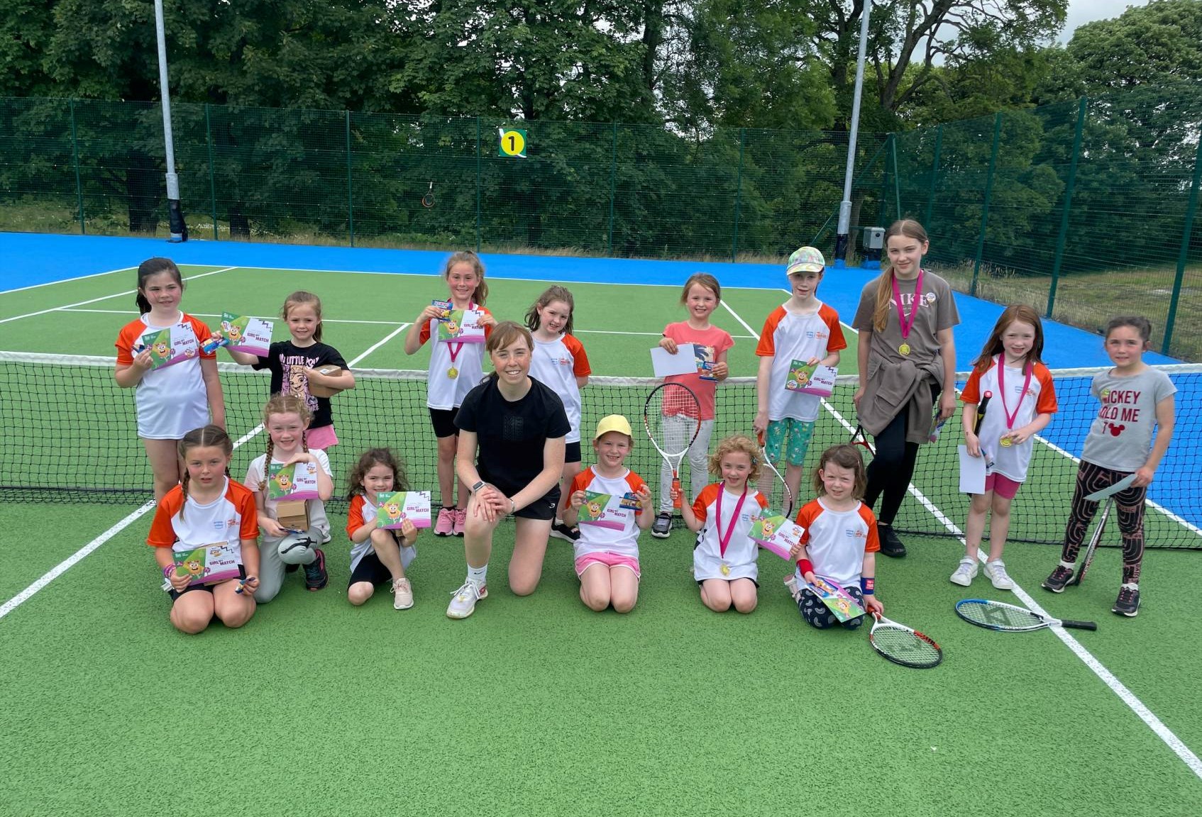 Meet the Scottish tennis prodigy juggling studies with coaching in parks