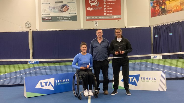 Ratzlaff, Matthewson and Masaryk headline champions at ITF3 event in Bolton