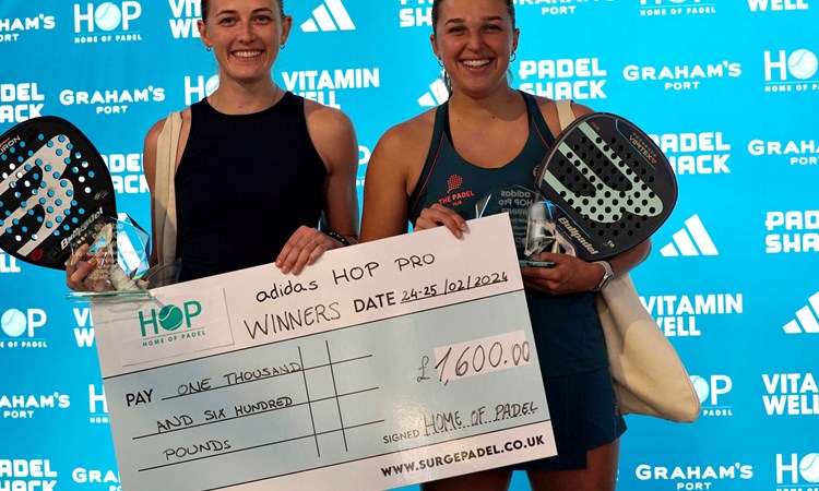 Brits crowned champions at first LTA Padel British Tour event of 2024 in Harrogate