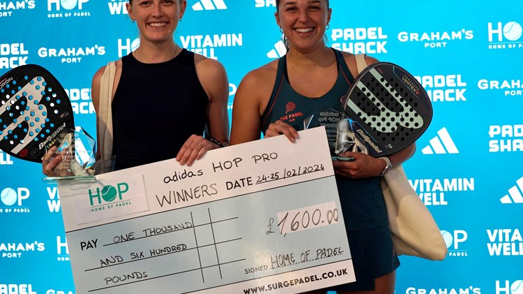 Brits crowned champions at first LTA Padel British Tour event of 2024 in Harrogate
