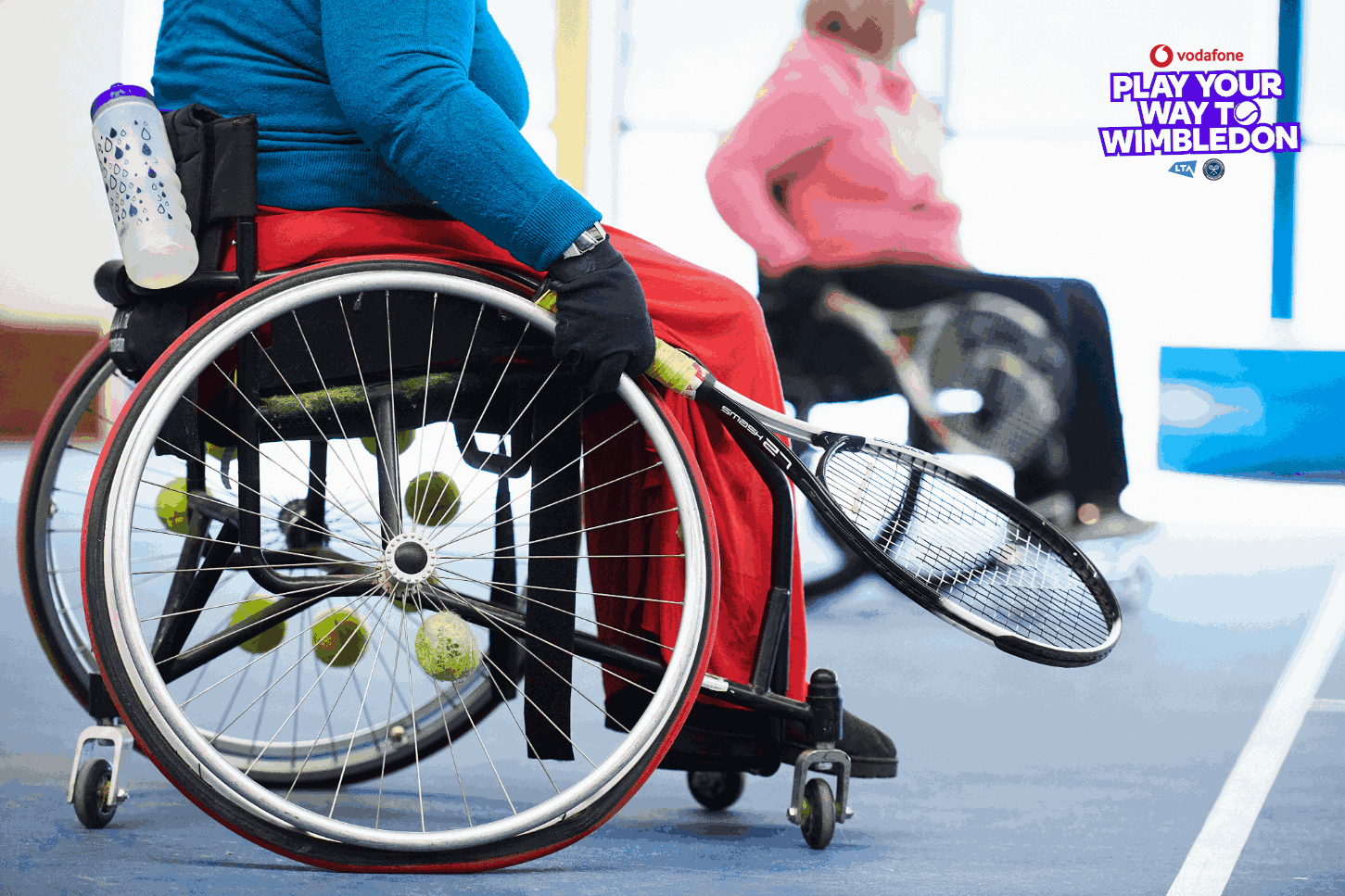 Play Your Way to Wimbledon, powered by Vodafone, expands to include adult and disability categories for 2023