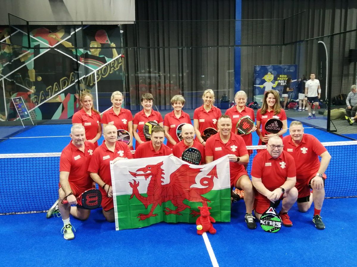 Wales Seniors Padel Team