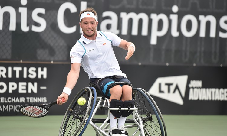 Great Britain’s Alfie Hewett becomes new wheelchair tennis world No.1