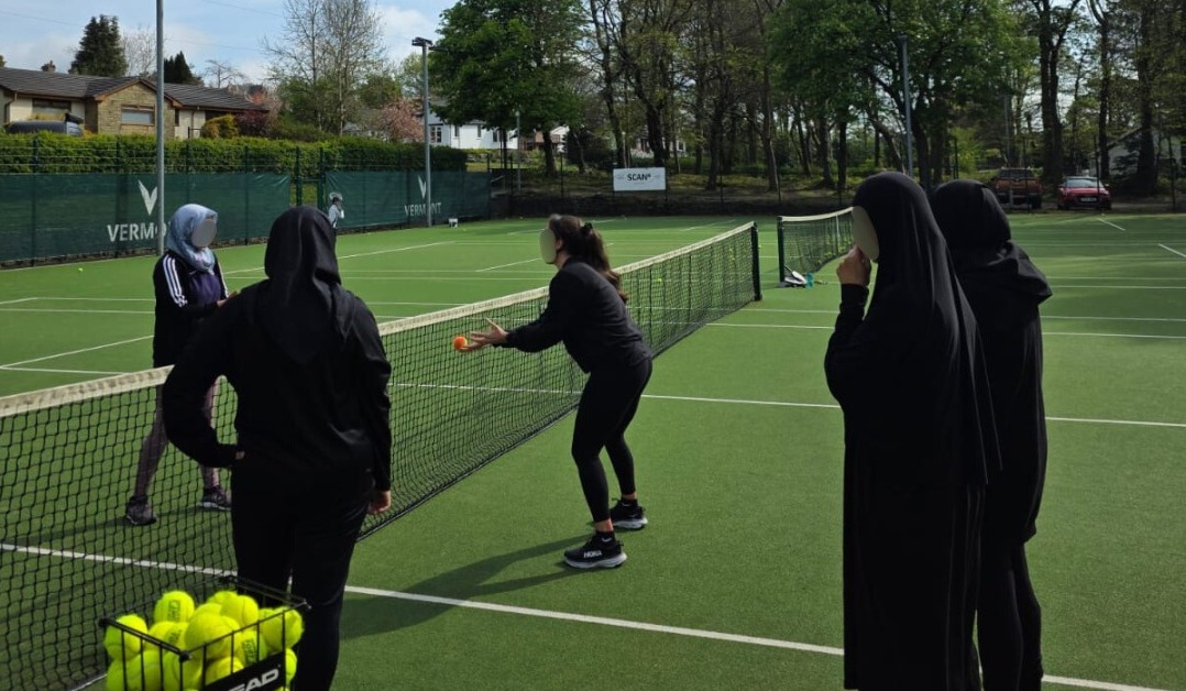 Creating safe, local spaces where South Asian girls can play, lead and thrive through tennis.