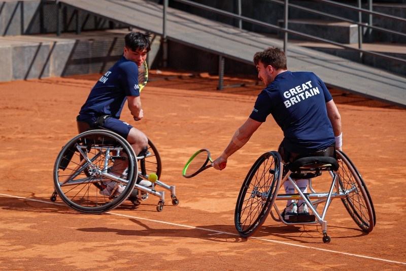 2022 Dermot Bailey and Dahnon Ward - Ward World Team Cup GB debut Credit Mathias Schulz.jpg