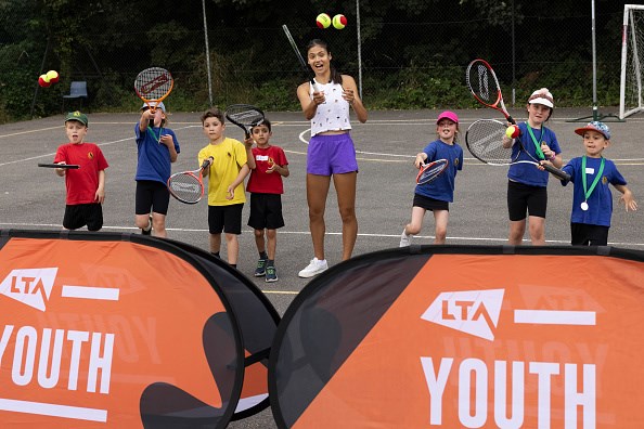 Emma Raducanu and the LTA Team up to inspire the next Generation