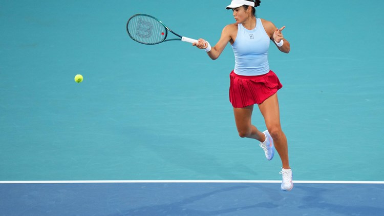 Miami Open 2025: Emma Raducanu to face Amanda Anisimova in the last 16 after McCartney Kessler is forced to retire