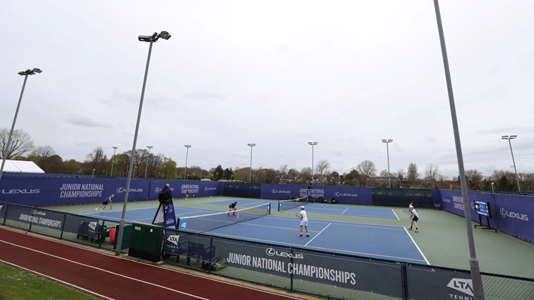The Lexus Junior National Championships at the National Tennis Centre