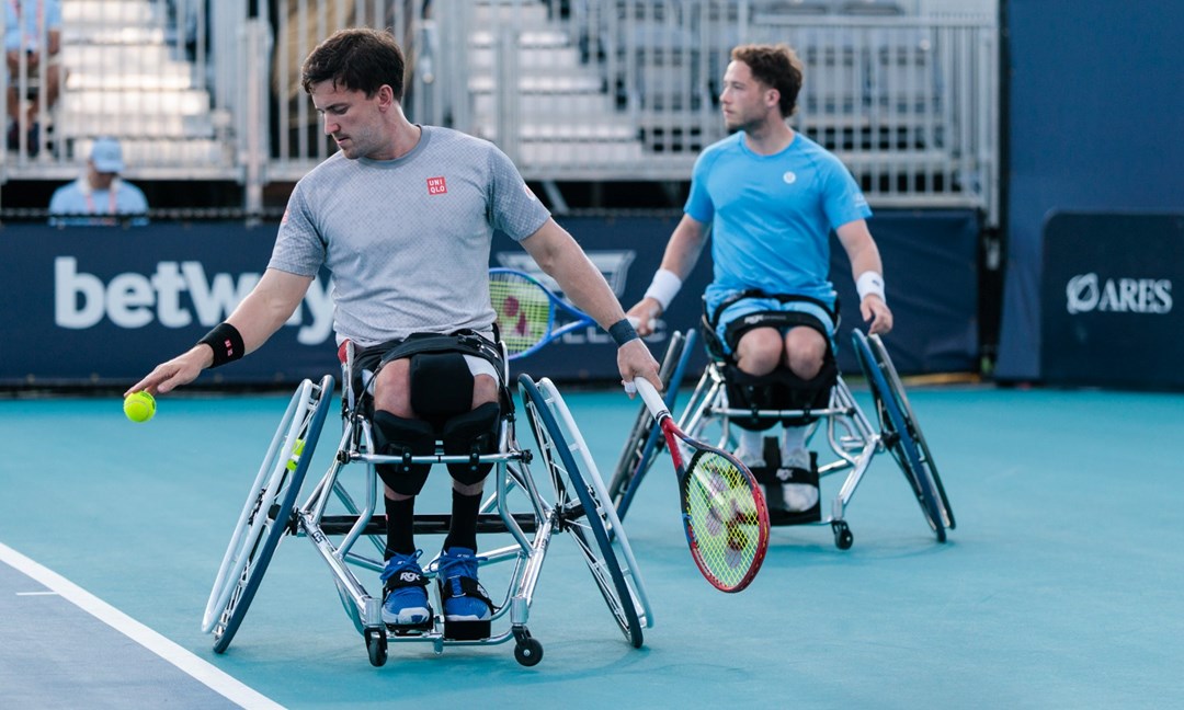 Alfie Hewett & Gordon Reid win 60th doubles title together
