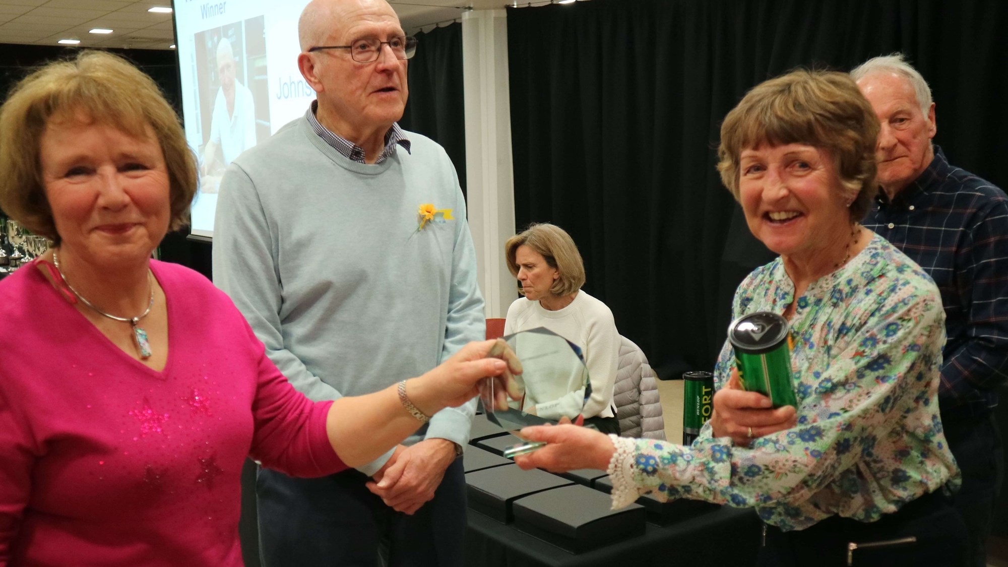 Volunteers of the Year – Neil Johnson (Farnsfield TC) & Judith lee (East Bridgford TC)