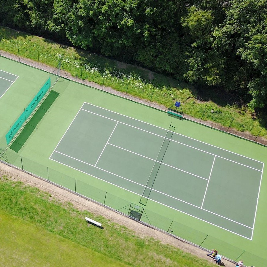 Alrewas Tennis Club maintains a wildflower meadow along two court boundaries which support pollinators and other wildlife.