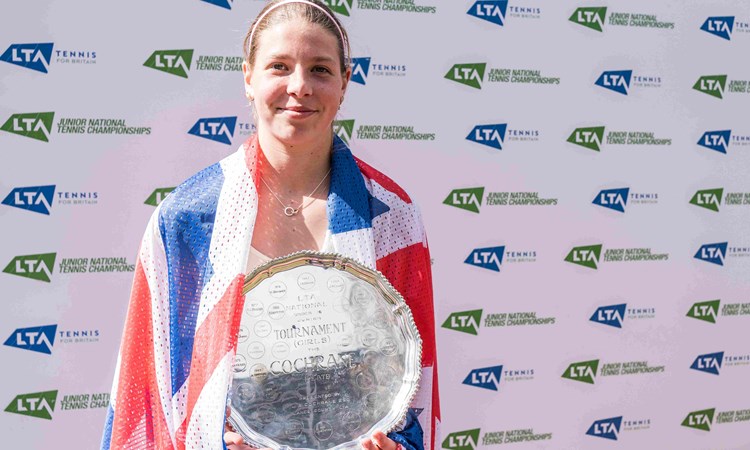 Hannah Klugman and Benjamin Gusic-Wan  win LTA 16U Junior National Championships